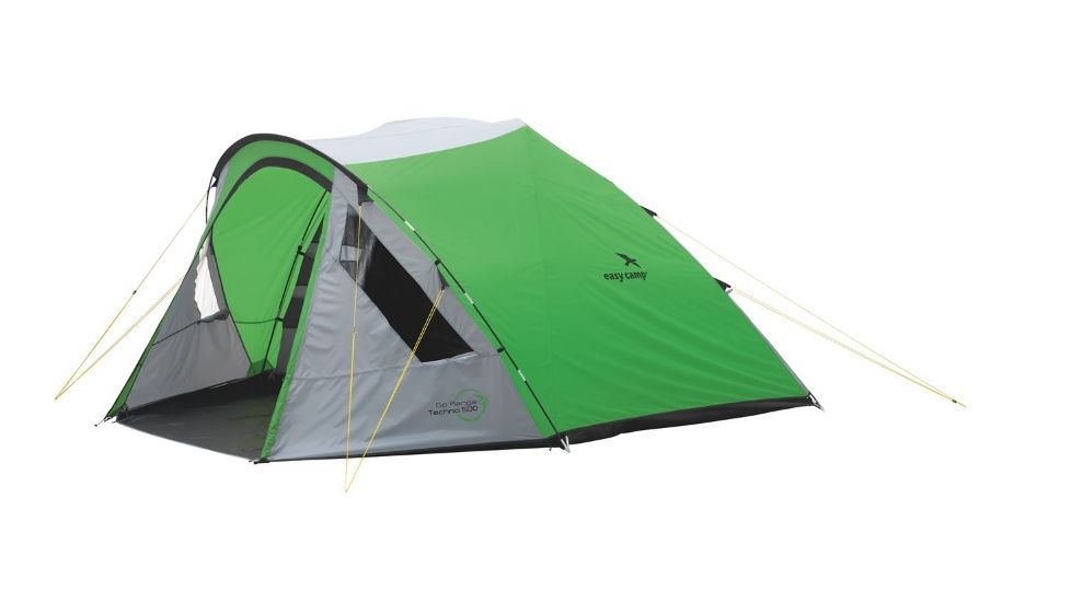 Easy Camp 5 Person Techno 500 Tent, Green / Silver, 120200