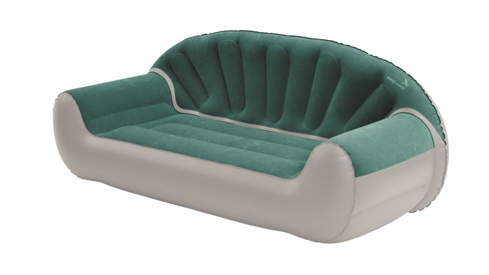 Easy Camp Comfy Sofa - 3 Person, Aqua/Grey 420032