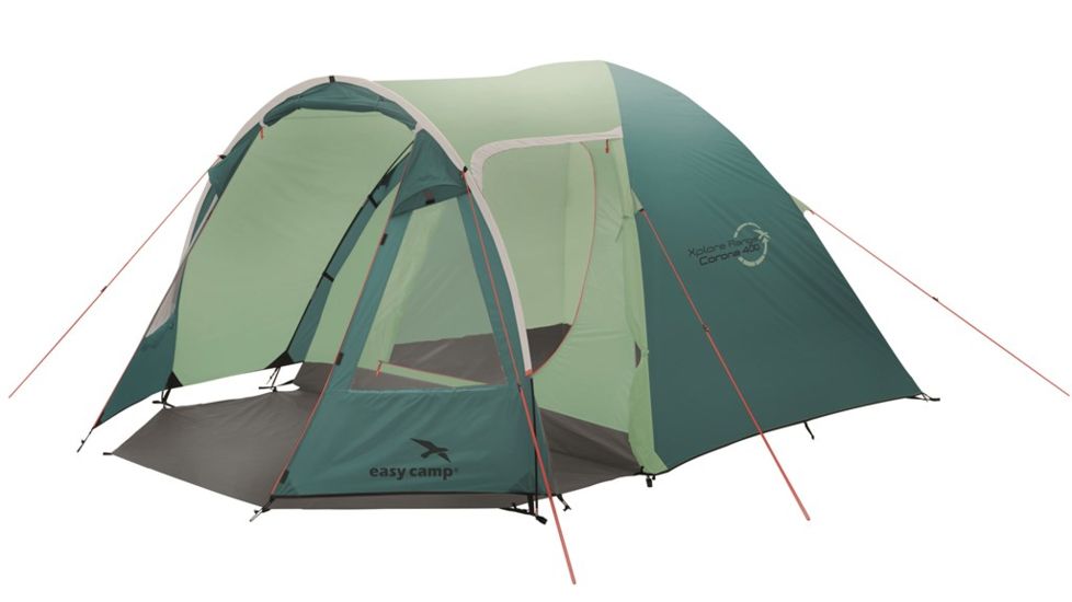 USED Easy Camp 4-Person Corona 400 Dome Tent, Light/Dark Blue, 5709388077974, EDEMO3