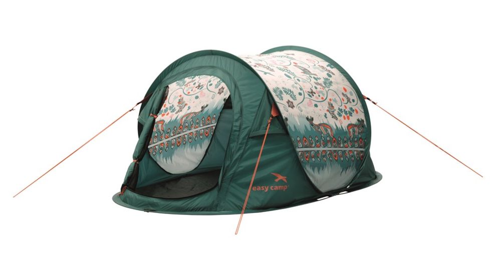 Easy Camp Double Daybreak Pop-Up Tent, Light/Dark Blue 120257