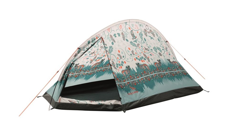 Easy Camp Double Daylily Single Hoop Tent, Light/Dark Blue 120264