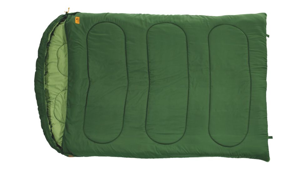 Easy Camp Moon Double Sleeping Bag, Green 240059