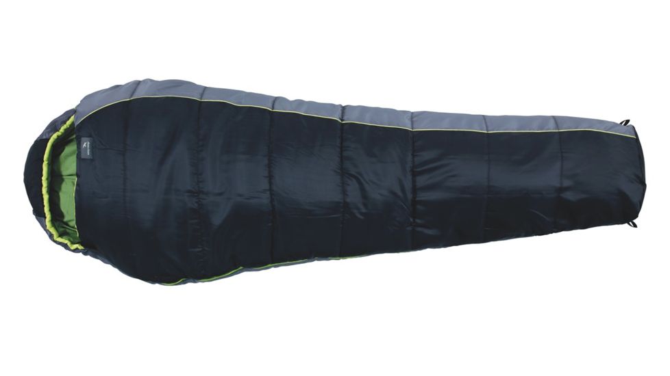 Easy Camp Orbit 200 Mummy Sleeping Bag, Black / Gray 240055