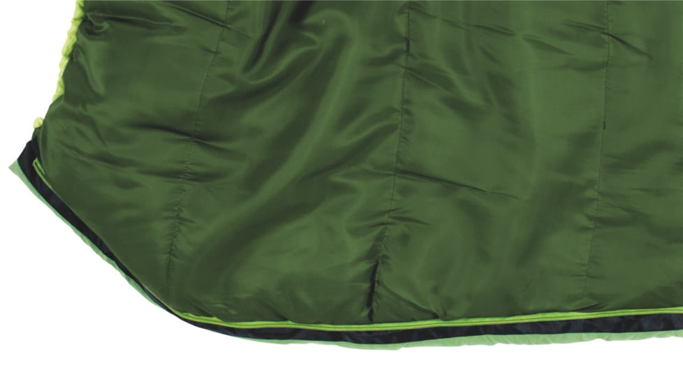 Easy Camp Orbit 400 Mummy Sleeping Bag, Green / Gray 240057