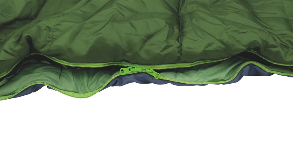 Easy Camp Orbit 400 Mummy Sleeping Bag, Green / Gray 240057