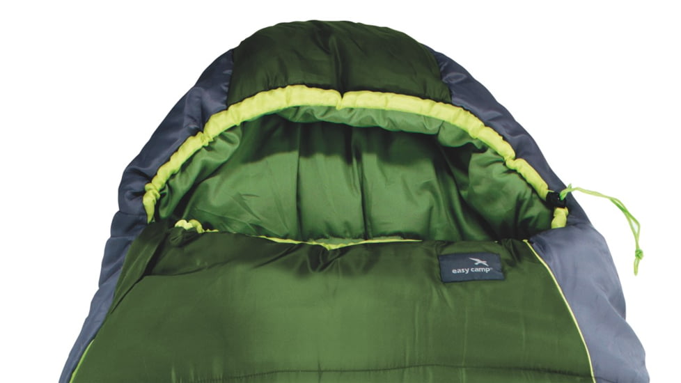 Easy Camp Orbit 400 Mummy Sleeping Bag, Green / Gray 240057