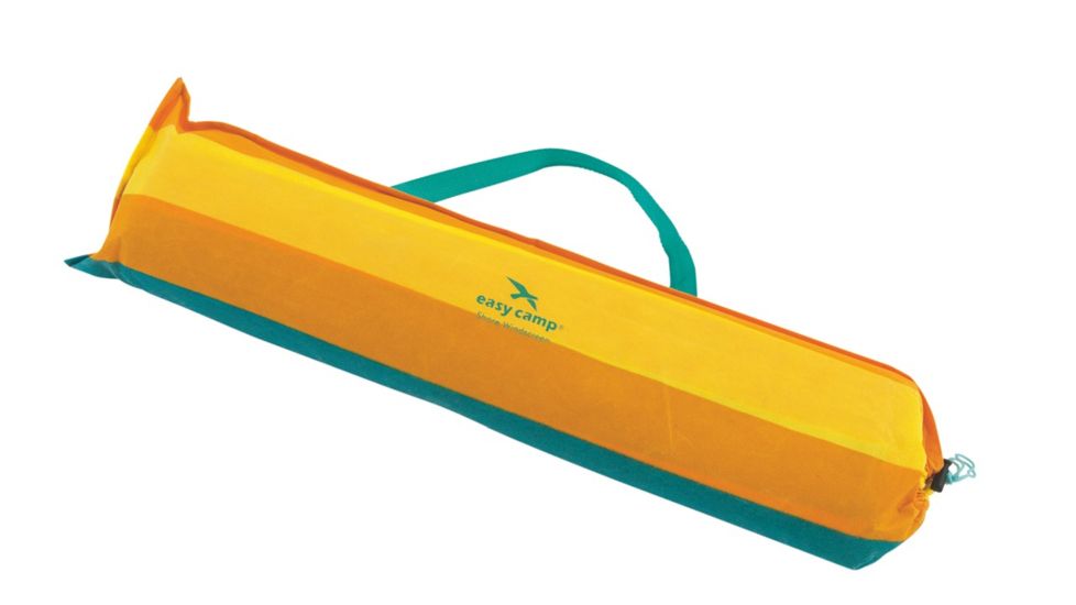 Easy Camp Shore Beach Windscreen, Orange / Yellow / Blue Trim 120096