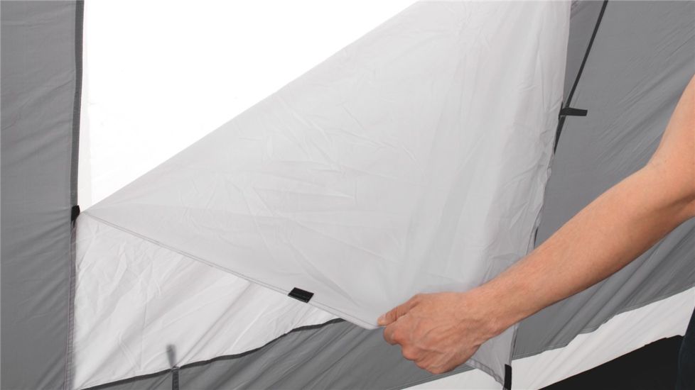 Easy Camp Silverstone Drive Away Awning, Gray / Silver 120215