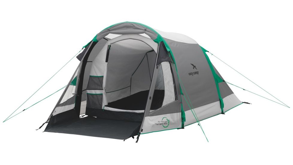 Easy Camp Tornado 300 Air Tent - 3 Person, Gray / Silver 120169