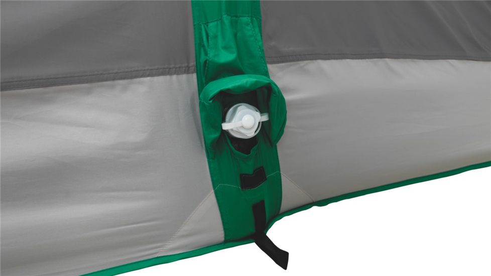 Easy Camp Tornado 400 Air Tent - 4 Person, Gray / Silver 120170