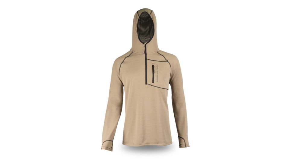 Eberlestock Pioneer Half Zip Hoody, Dry Earth, Extra Large, PHEX