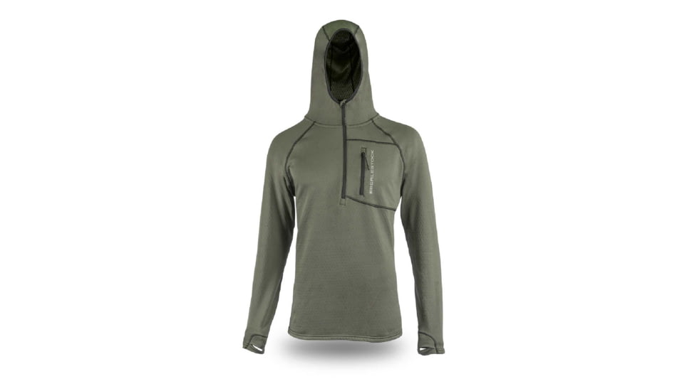 Eberlestock Pioneer Half Zip Hoody, Loden, Extra Large, PHLX