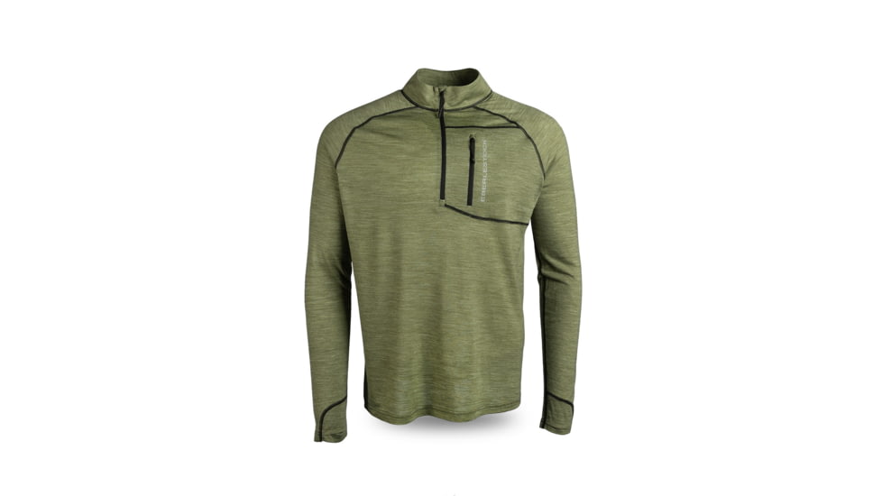 Eberlestock Selway Merino Quarter Zip Baselayer, Loden, Large, SSLL
