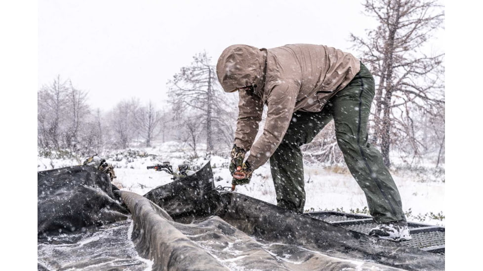 Eberlestock Seven Devils Rain Shell, Dry Earth, Medium, SDTEM