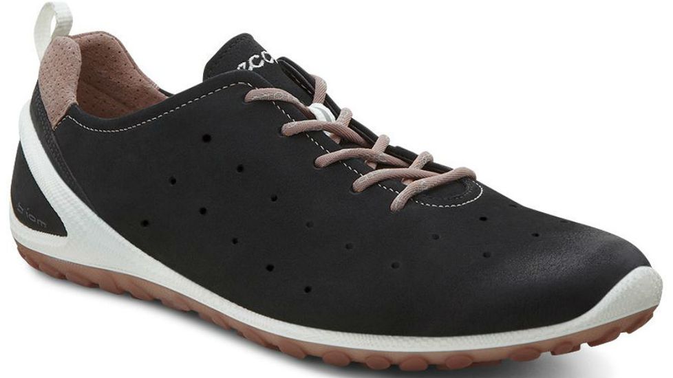 ECCO BIOM Lite Casual Shoe - Women's-Black/Woodrose Yabuck-Medium-43