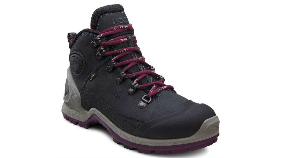 ECCO BIOM Terrain Plus Hiking Boot - Women's-Blk/Ombre/Burgundy-Medium-37