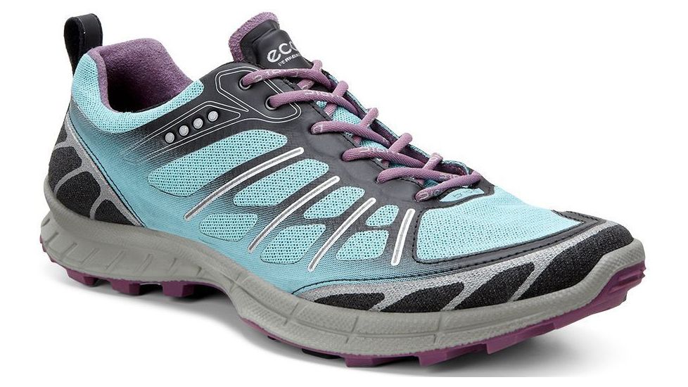 ECCO Biom Trail FL Hiking Shoe - Women's-Black/Aquatic/Grape-Medium-40