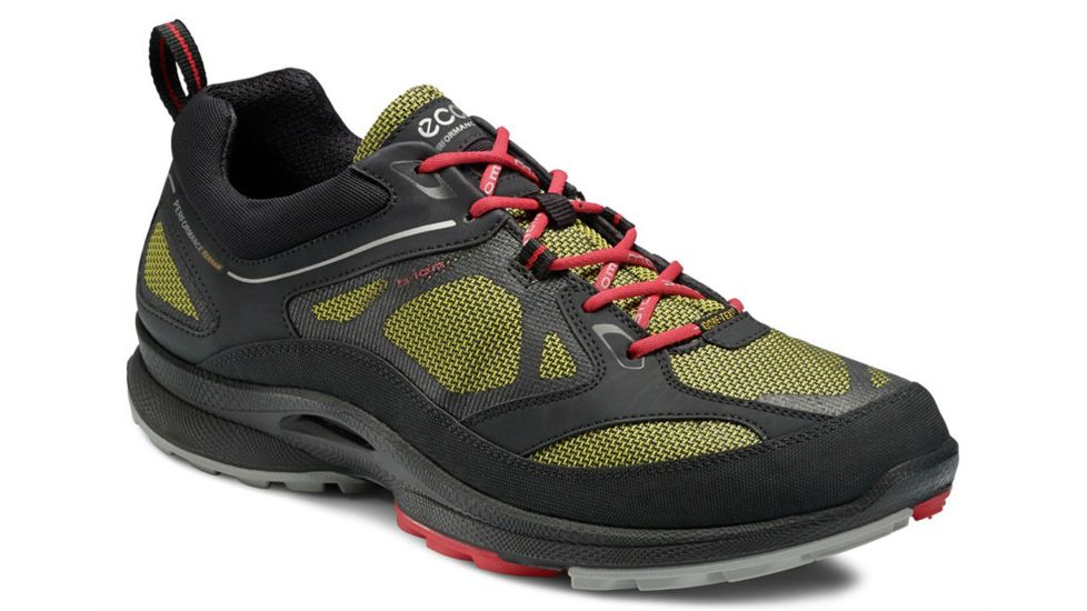 ECCO BIOM Ultra Quest GTX Hiking Shoe - Men's-Blk/Butter/Lava-Medium-40