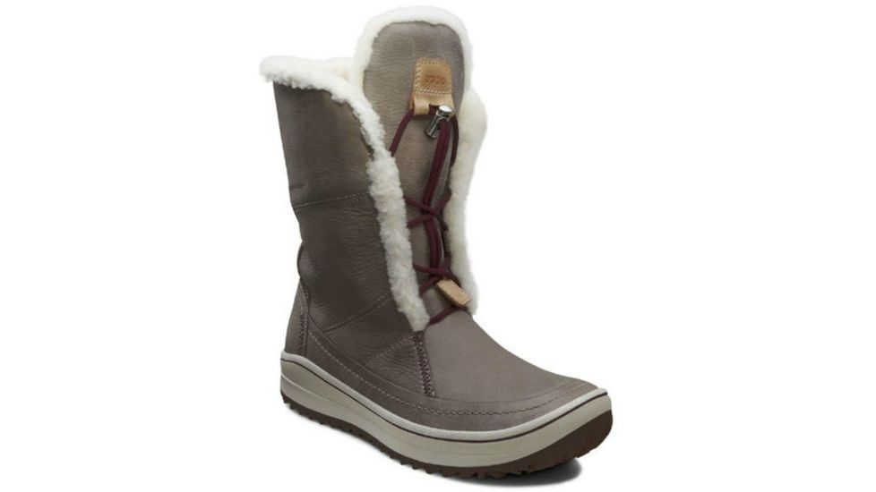 ECCO Trace Tie Winter Boot - Women's-Moon Rock-Medium-42