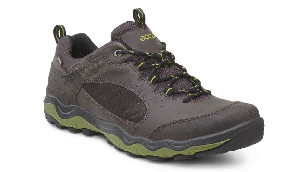 ECCO Ulterra Lo GTX Hiking Shoe - Men's-Coffee/Espresso/Herbal-Medium-43