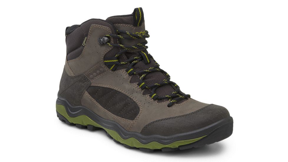 ECCO Ulterra Mid GTX Hiking Boot - Men's-Coffee/Espresso/Herbal-Medium-45