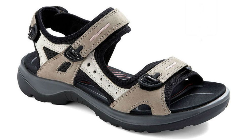 ECCO Yucatan Sandal - Women's-Atmosphere/Ice/Blk-Medium-37