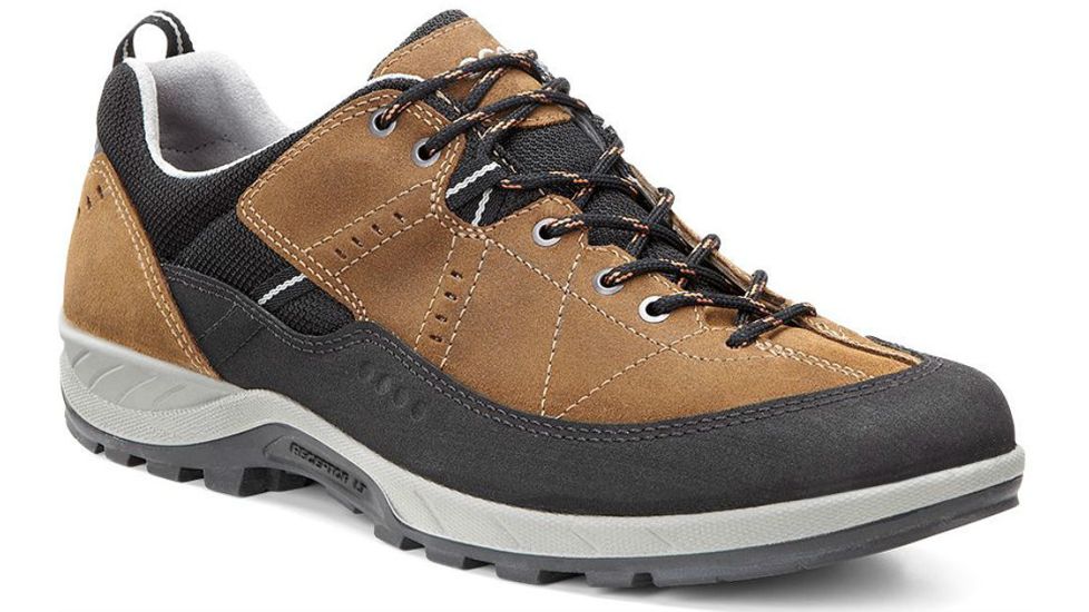 Yura Hiking Shoe - Mens-Black/Camel-Medium-46