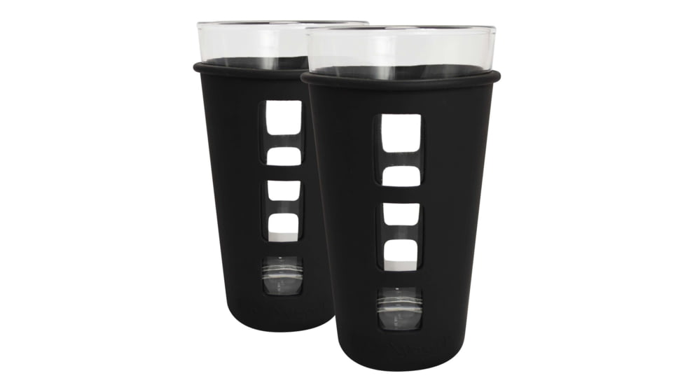 Eco Vessel Vibe Pint, 2 Pk., Black, PNT473BK-2