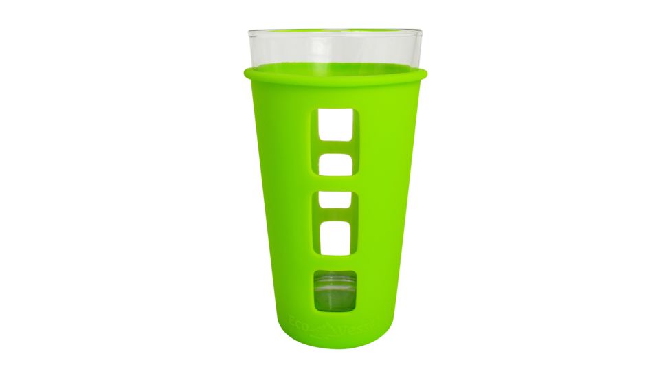 Eco Vessel Vibe Pint, Silicone, Green, PNT473GN