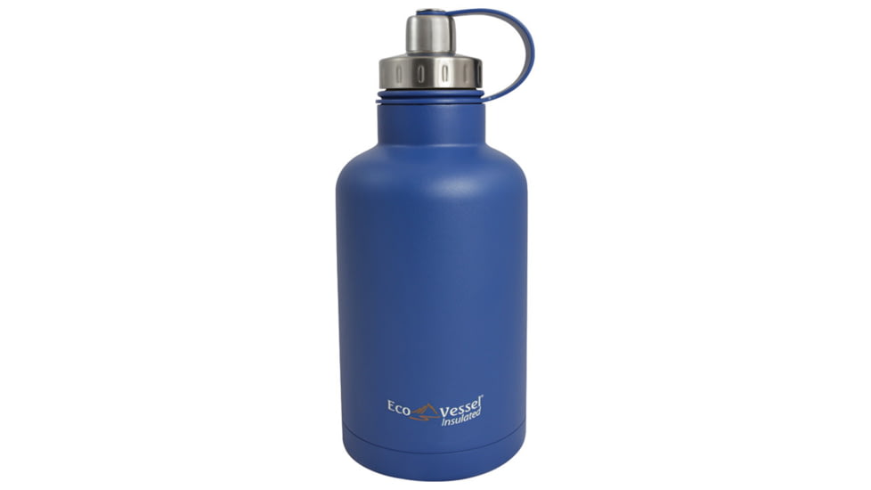 Eco Vessel Boss Insulated Growler, 64 Oz, Lime, GRL1900GN