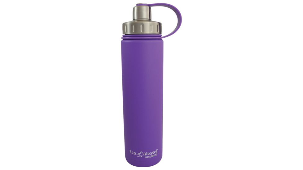 Eco Vessel Boulder Triple Insulated Water Bottle, 24 oz, Teal