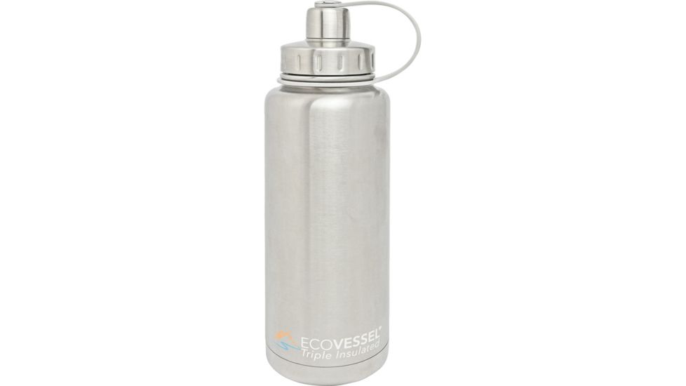 Eco Vessel Boulder Insulated Bottle, 32 Oz, Black, BLD946BS