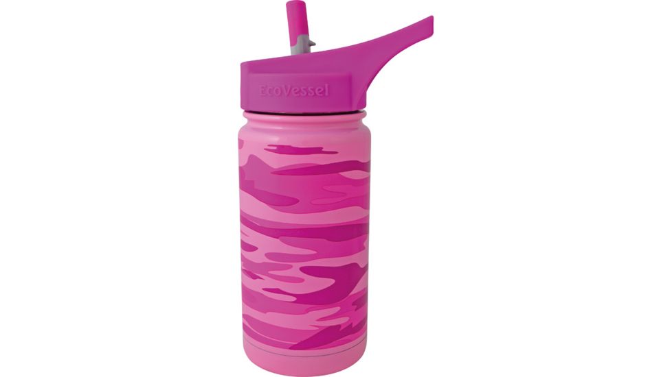 Eco Vessel Frost Kids Insulated Bottle, Ss, 13 Oz, Pink, FST400PC