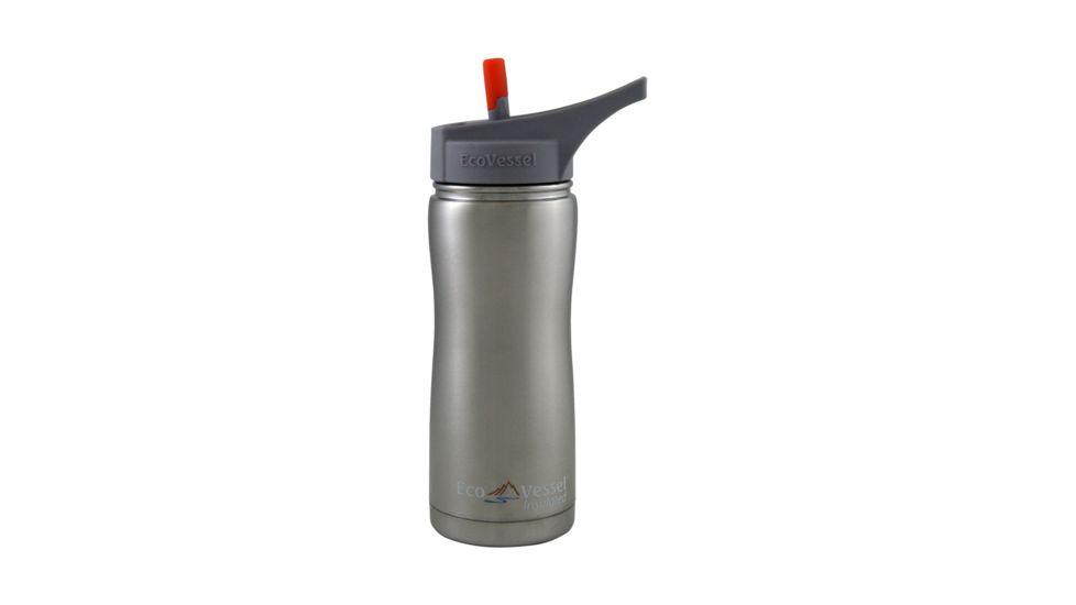 Eco Vessel Summit Insulated Bottle, Silver Express, 24 oz, SUM700SE