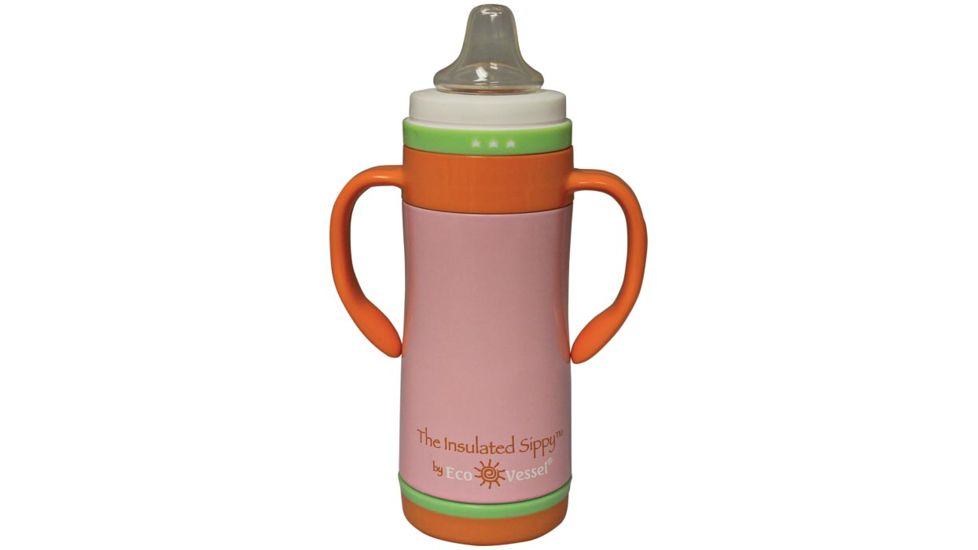 Eco Vessel The Insulated Sippy 10 Oz Pink TIS295AP