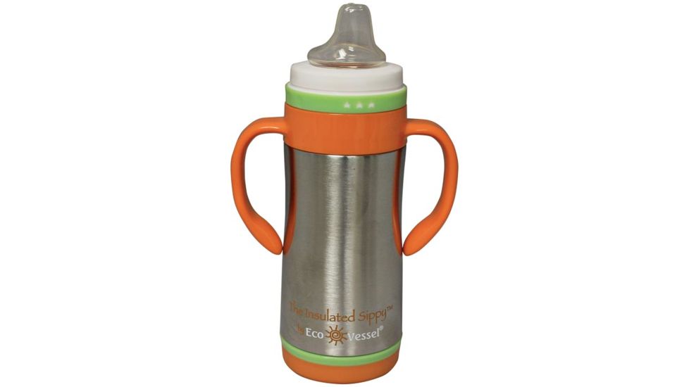 Eco Vessel The Insulated Sippy 10 Oz Slvr TIS295SE