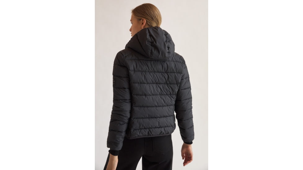 Ecoalf Aspalf Jacket - Womens, Black, Extra Small, GAJKASPJA4070WW21-319-XS