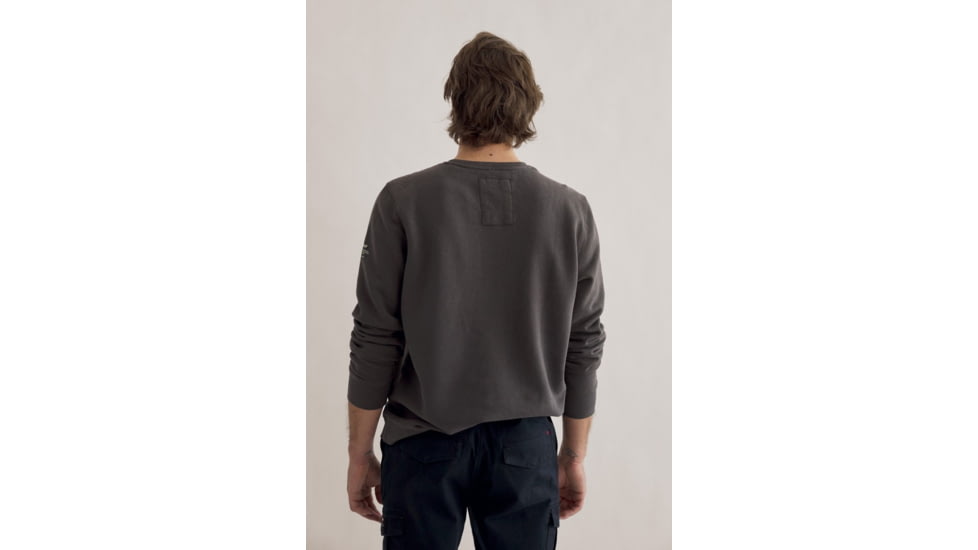 Ecoalf Barderalf Sweatshirt - Mens, Ashphalt, Extra Large, GASTBARDE8002MW21-303-XL