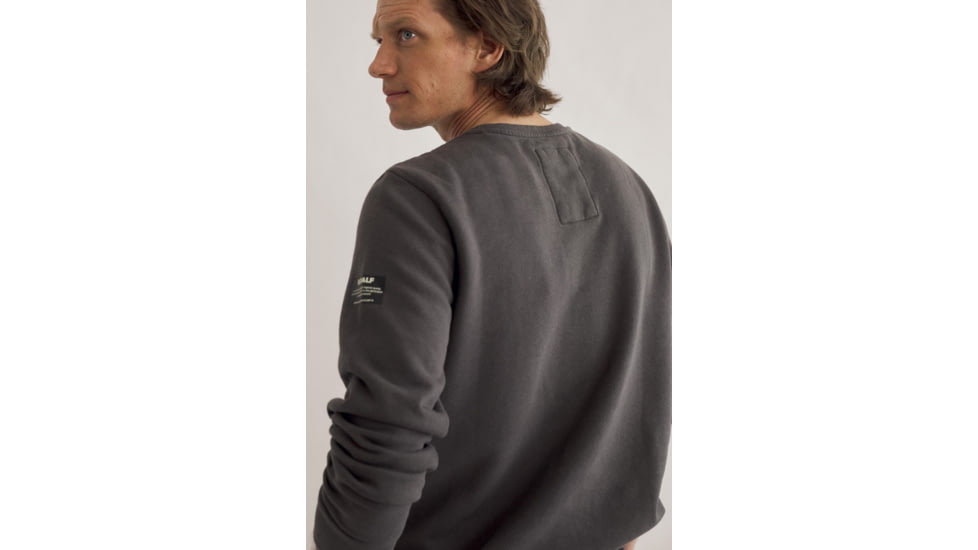 Ecoalf Barderalf Sweatshirt - Mens, Ashphalt, Extra Large, GASTBARDE8002MW21-303-XL