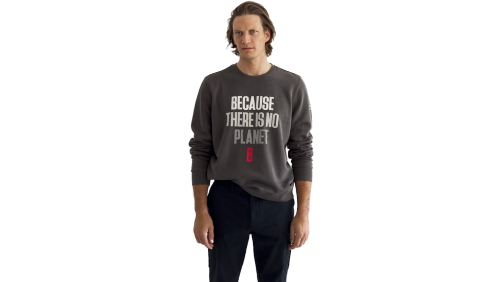 Ecoalf Barderalf Sweatshirt - Mens, Ashphalt, Extra Large, GASTBARDE8002MW21-303-XL