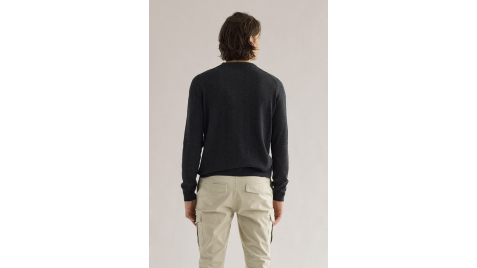 Ecoalf Bayonalf Knit Sweater - Mens, Dark Grey, Large, GAKNBAYON6260MW21-338-L