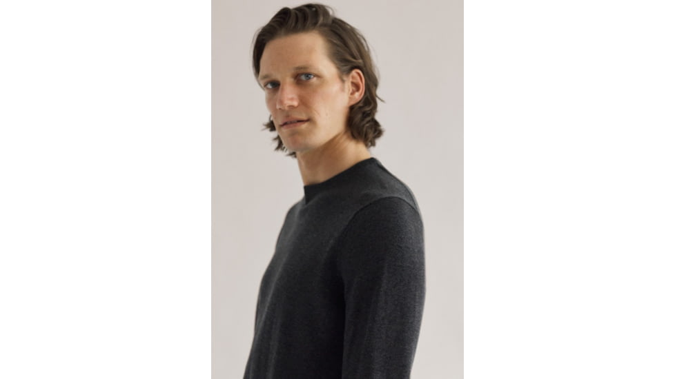 Ecoalf Bayonalf Knit Sweater - Mens, Dark Grey, Large, GAKNBAYON6260MW21-338-L