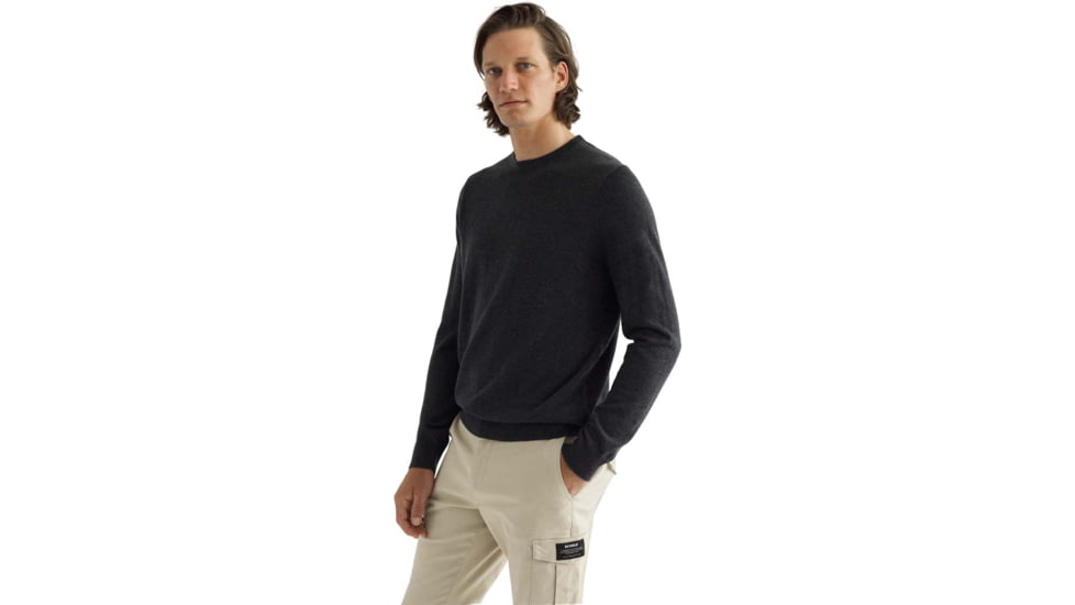 Ecoalf Bayonalf Knit Sweater - Mens, Dark Grey, Large, GAKNBAYON6260MW21-338-L