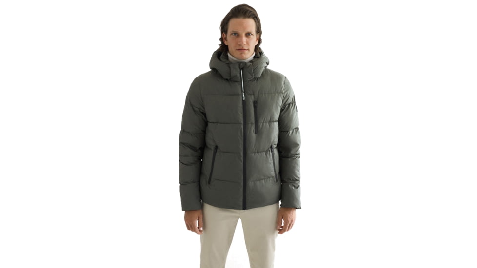 Ecoalf Bazalf Jacket - Mens, Olive, Extra Large, GAJKBAZAJ4070MW21-128-XL