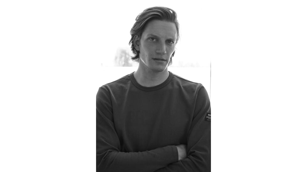 Ecoalf Berdesalf Long Sleeve T-Shirt - Mens, Dark Khaki, Extra Large, GATSBERDE8062MW21-106-XL