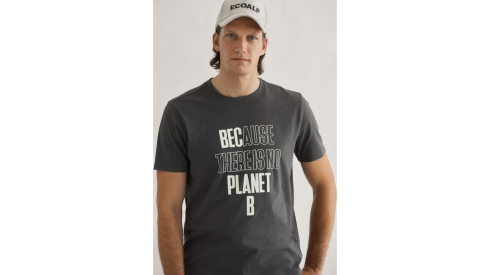 Ecoalf Berdesalf T-Shirt - Mens, Ashphalt, Extra Large, GATSBERDE8032MW21-303-XL