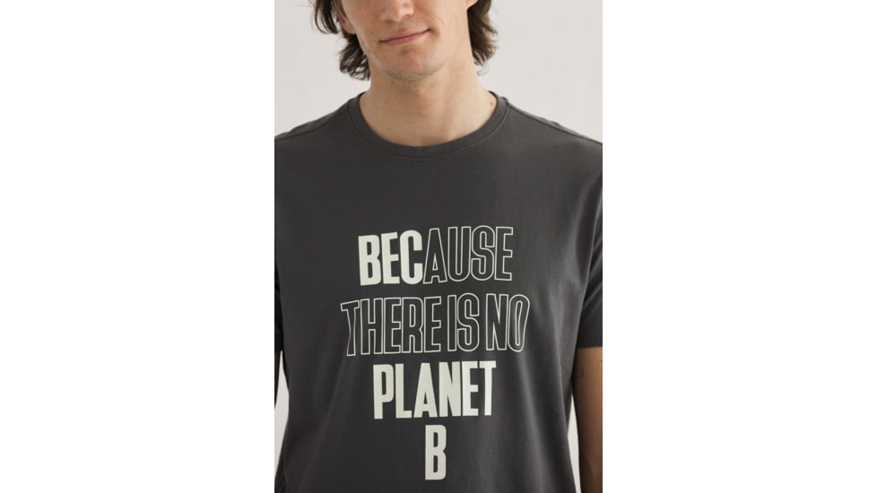 Ecoalf Berdesalf T-Shirt - Mens, Ashphalt, Extra Large, GATSBERDE8032MW21-303-XL