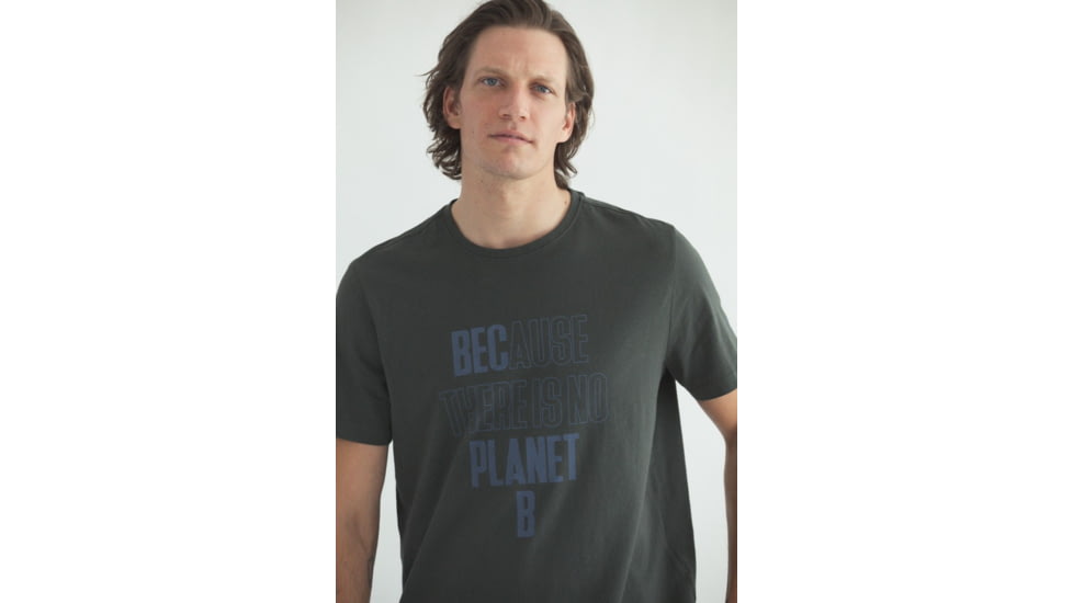 Ecoalf Berdesalf T-Shirt - Mens, Dark Khaki, Medium, GATSBERDE8032MW21-106-M
