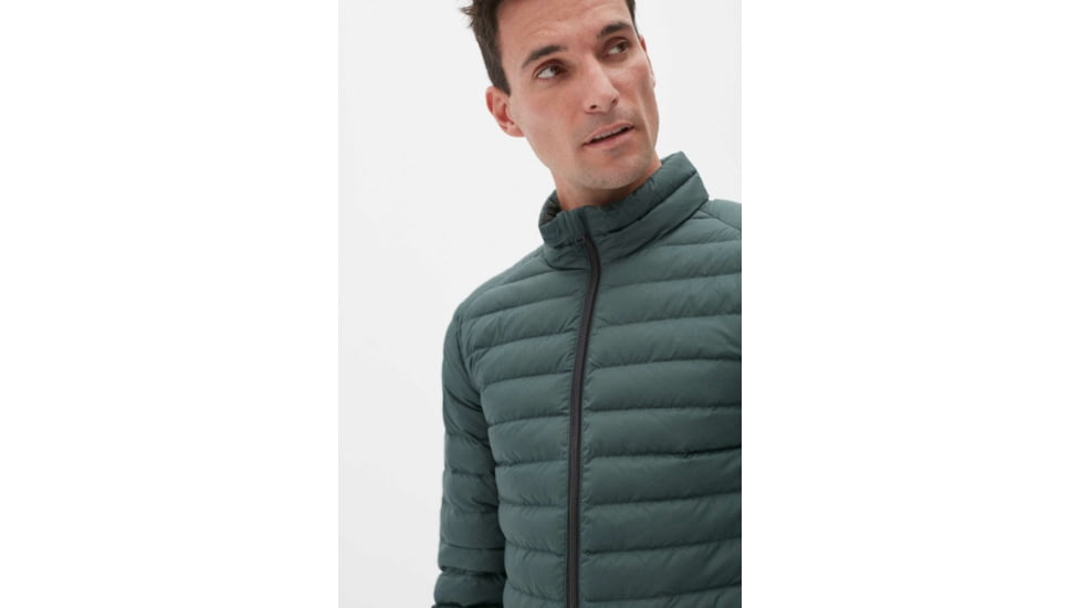 Ecoalf Beret Down Jacket - Mens, Korean Green, 2XL, GAJKBERET4070MW19-121-XXL