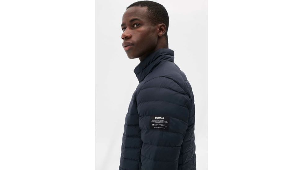 Ecoalf Beret Down Jacket - Mens, Midnight Navy, Small, GAJKBERET4070MW19-163-S